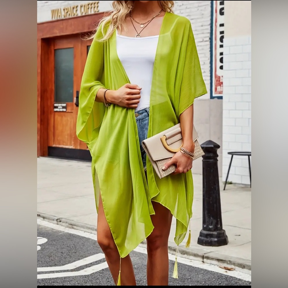 Poolside Perfection Long Sleeve Coverup
